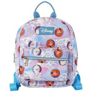 Disney Bioworld Frozen Mini Lavender Backpack Anna & Elsa